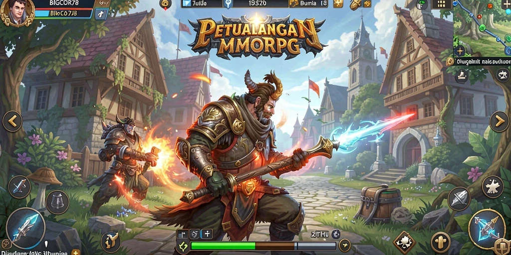 Tampilan gameplay yang memukau dari BIGCOR78 dengan aksi seru.