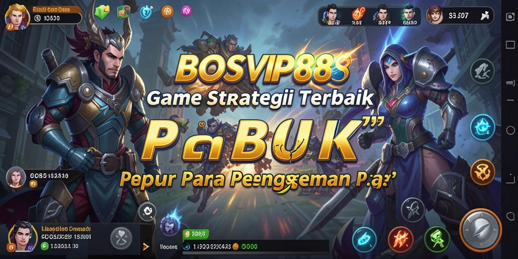 Tampilan gameplay BOSVIP88 yang menantang dan seru.