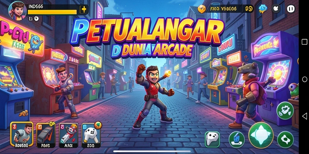 Screenshot gameplay IND666 menampilkan aksi seru dan tantangan yang mendebarkan.