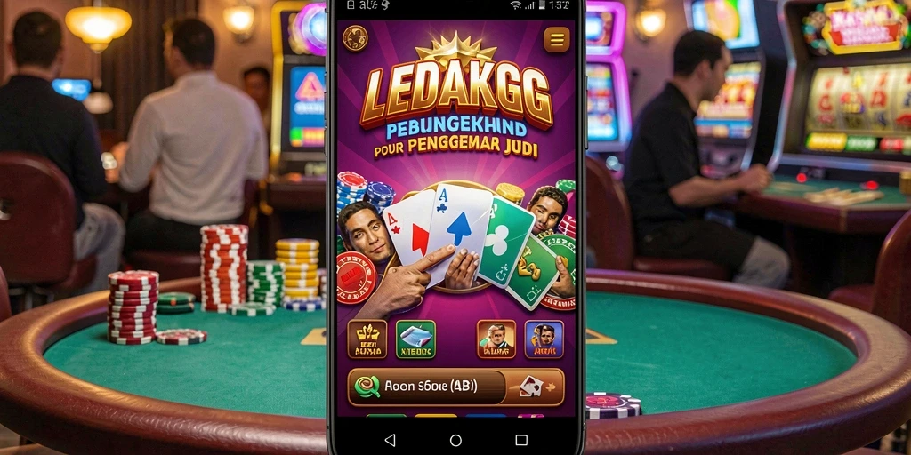 Tampilan gameplay kasino yang menarik dan mendebarkan dari LEDAKGG.