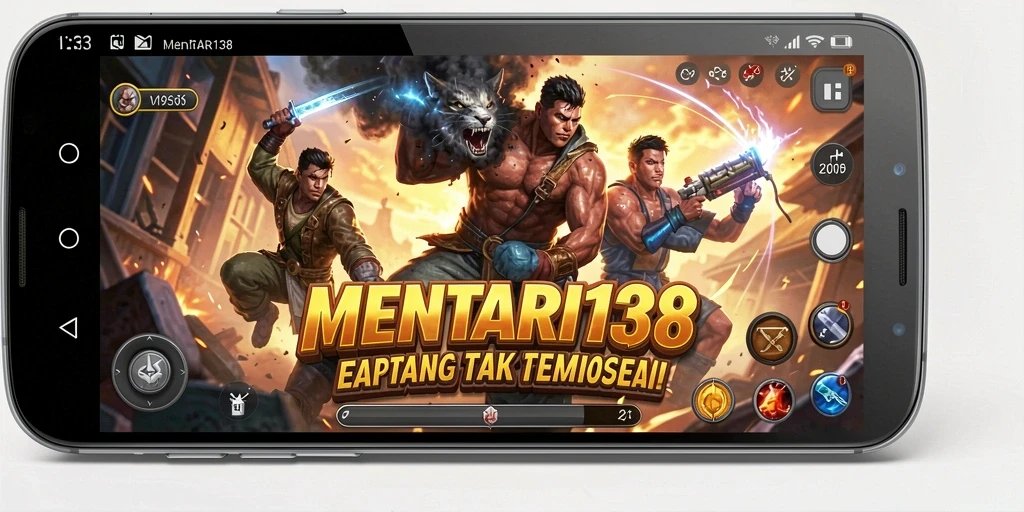 Screenshot gameplay MENTARI138 menampilkan pertarungan seru antar karakter.