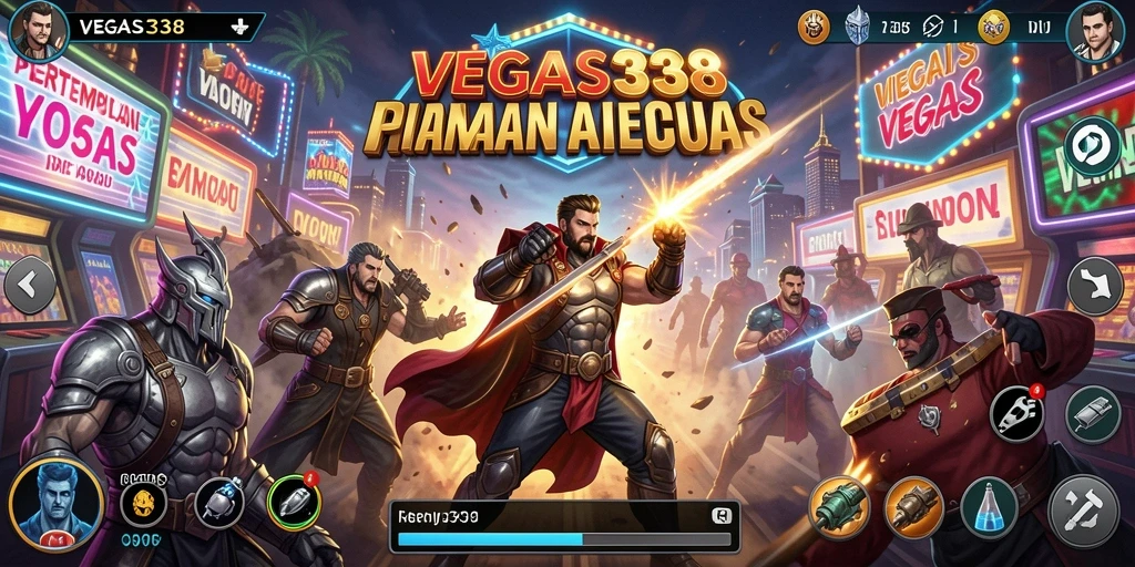 Gameplay seru dengan pertempuran intens di VEGAS338.